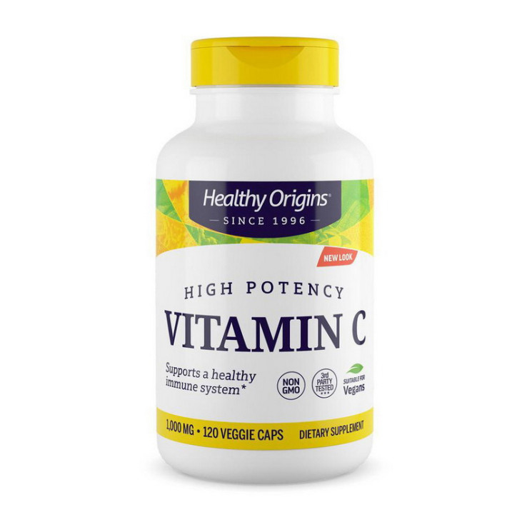 Healthy Origins Vitamin C 1000 mg 120 veg caps