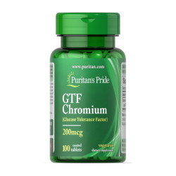 Puritan's Pride GTF Chromium 200mcg 100 tab