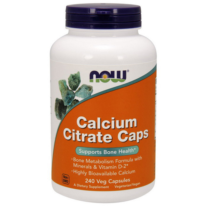 NOW Calcium Citrate Caps