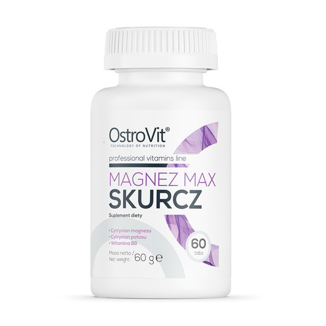 OstroVit Magnez Max Skurcz 60 tabs