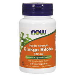 NOW Ginkgo Biloba 120mg Double Strength