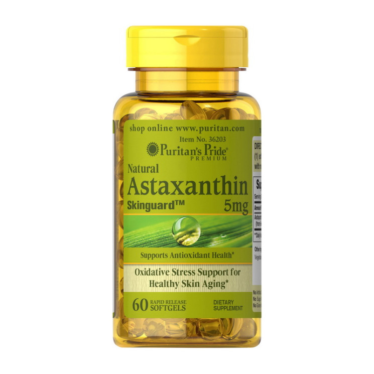 Puritan's Pride Astaxanthin 5mg