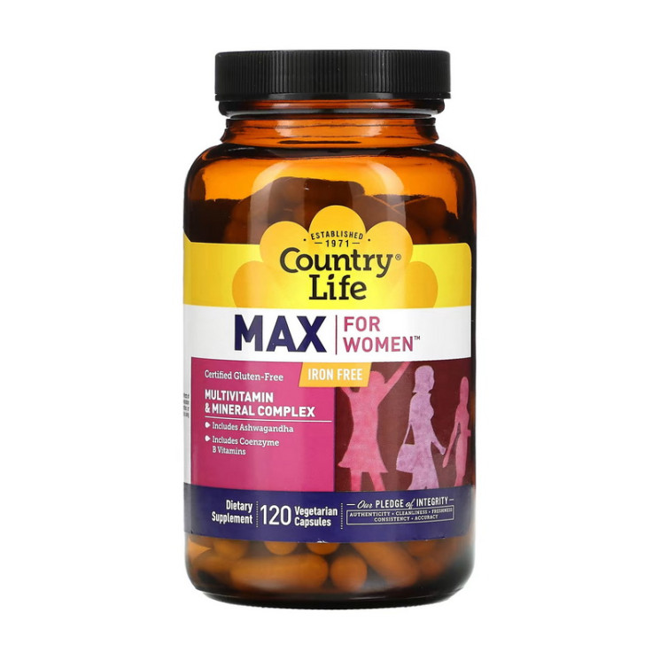 Country Life Max for Women Iron Free