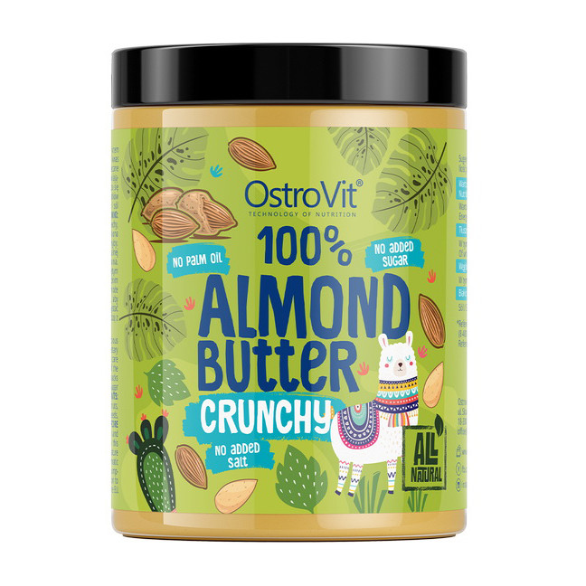 OstroVit 100% Almond Butter Crunchy 1kg