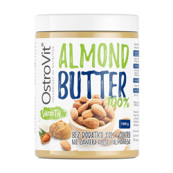 OstroVit 100% Almond Butter Smooth 1kg