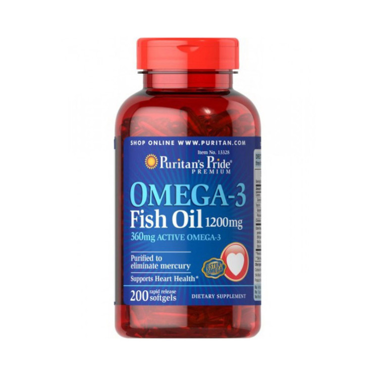Puritan's Pride Omega-3 Fish Oil 1200mg