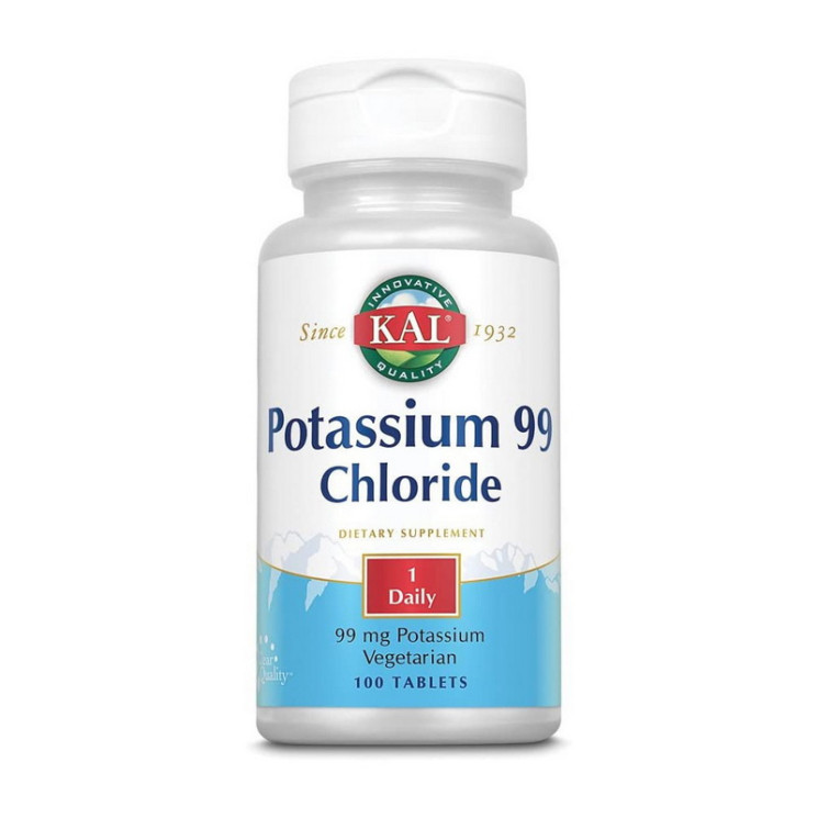 KAL Potassium 99 Chloride 100 tab