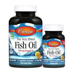 Carlson Labs The Very Finest Fish Oil 120+30 soft gels