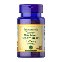 Puritan's Pride Vitamin D3 125 mcg