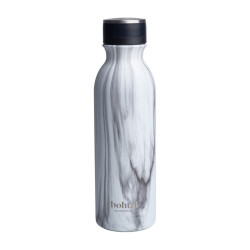 Bohtal Insulated Flask White Marble 600ml