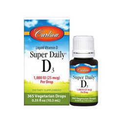 Carlson Labs Super Daily D3 Liquid 1000 IU 10,3ml