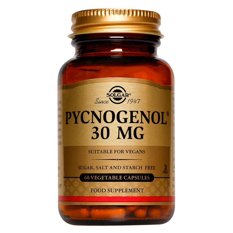Pycnogenol 30mg 60 veg caps