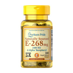 Puritan's Pride Naturally Sourced E-268 mg (400 IU)