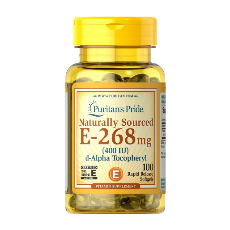 Puritan's Pride Naturally Sourced E-268 mg (400 IU)