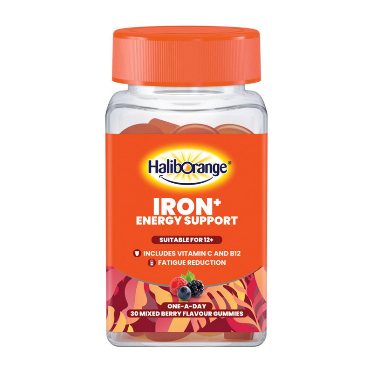 Haliborange Iron + Energy Support 30 gummies