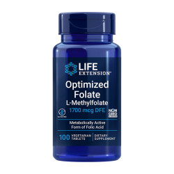 Life Extension Optimized Folate L-Methylfolate 1700 mcg DFE