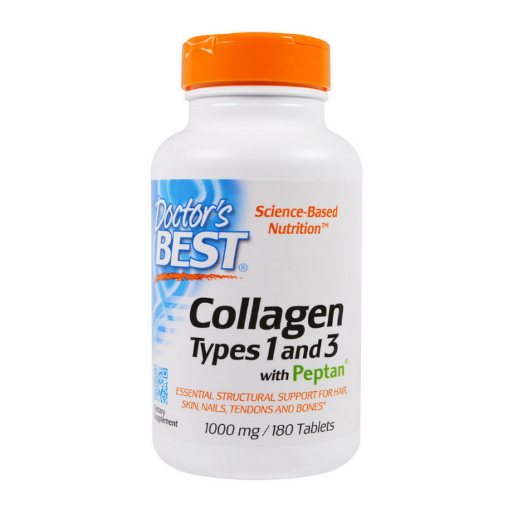 Collagen Types 1&3 1000mg with Vitamin C 180 tab