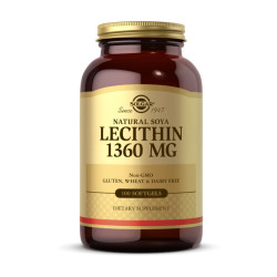 Lecithin 1360 mg natural soya