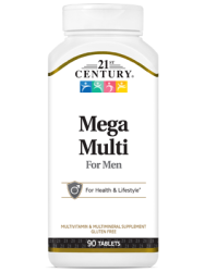 21st Century Mega Multi For Men 90 tab