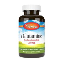 Carlson Labs L-Glutamine 750 mg 90 caps