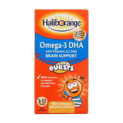 Omega-3 DHA + Vits A,C & D Brain Support 90 chew tab