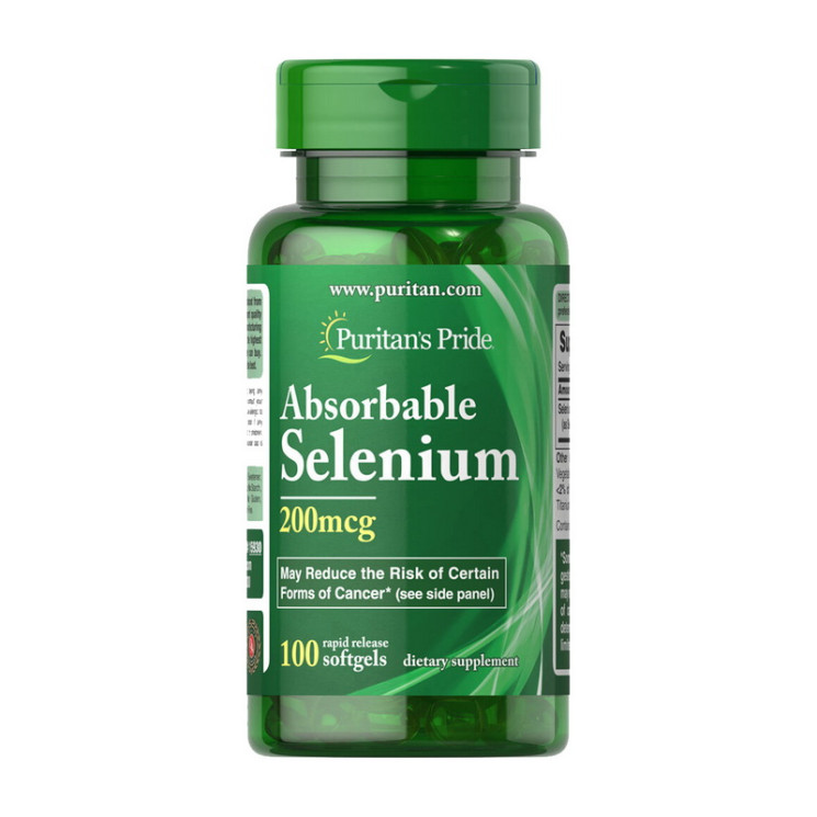 Puritan's Pride Absorbable Selenium 200 mg