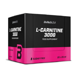 BioTech L-Carnitine Ampule 3000 20 x 25ml