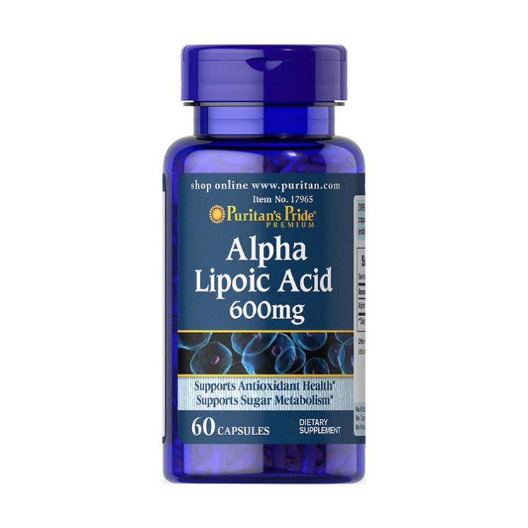 Alpha Lipoic Acid 600mg 60 caps