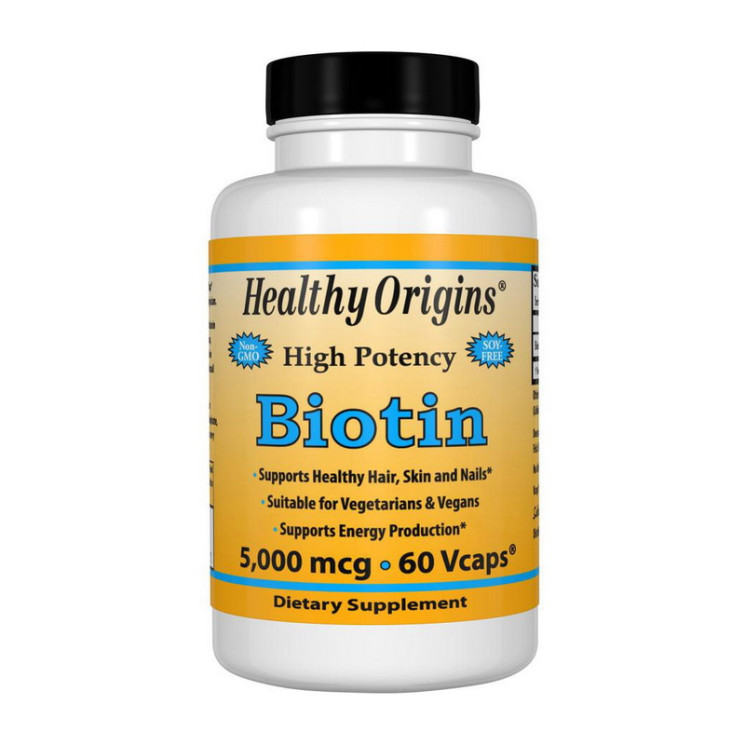 Healthy Origins Biotin 5,000 mcg