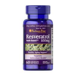 Resveratrol 100mg 60 softgels