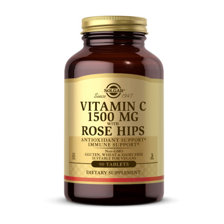 Vitamin C 1500mg with Rose Hips 90 tabs
