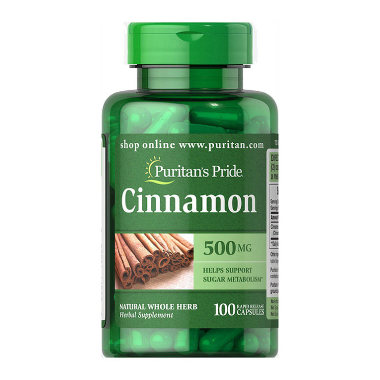 Cinnamon 500mg 100 caps