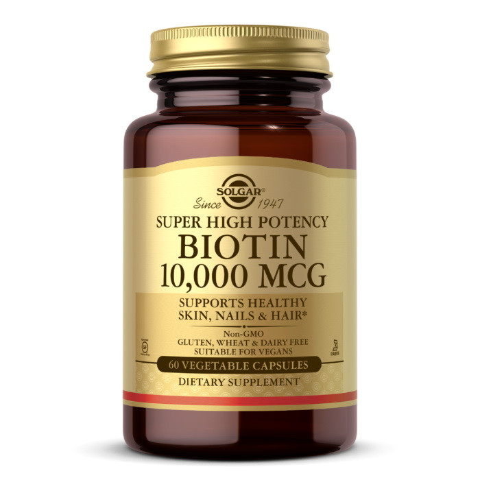 Biotin 10,000mcg 60 veg caps