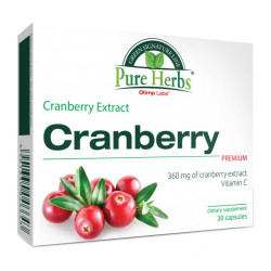 Cranberry Extract Premium 360mg 30 caps