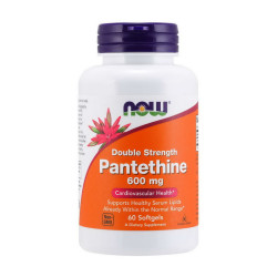 NOW Pantethine 600mg double strength