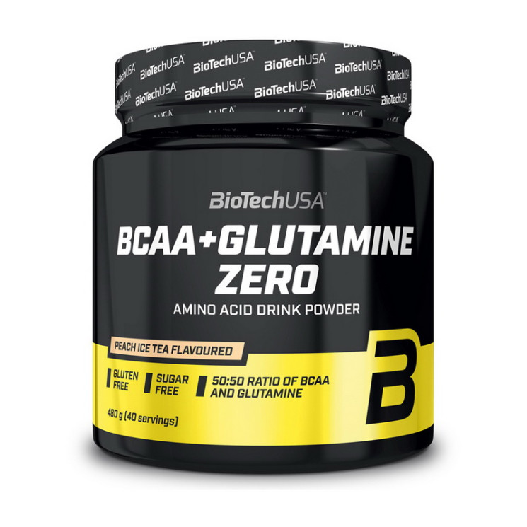 BioTech BCAA + Glutamine ZERO 480g