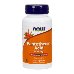 NOW Pantothenice Acid 500mg