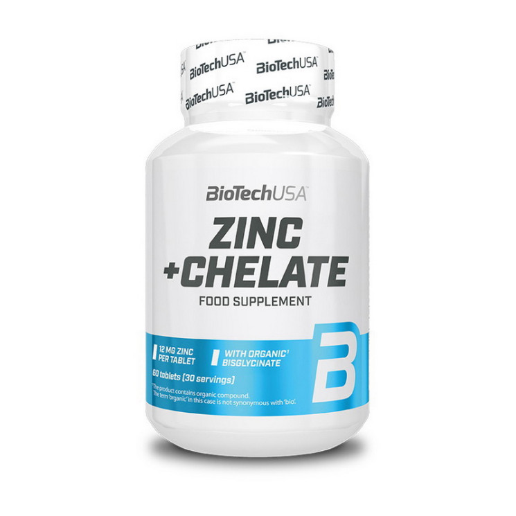 BioTech Zinc + Chelate 60 tab