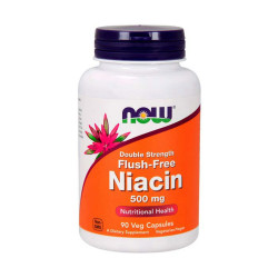 NOW Flush-Free Niacin 500mg Double Strength