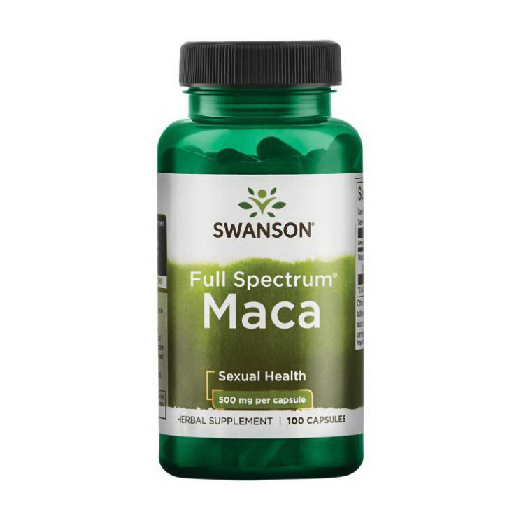 Maca 500mg full spectrum 100 caps
