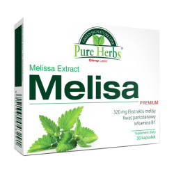 Melisa Premium 320mg melissa extract 30 caps