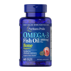 Omega-3 Fish Oil 1000mg Plus Bone Support