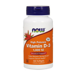 NOW Vitamin D-3 1000 IU