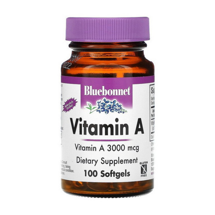 Bluebonnet Nutrition Vitamin A 3000 mcg