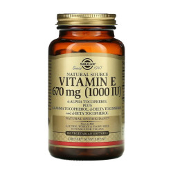 Solgar Vitamin E 670mcg (1000 IU) 100 veg softgels