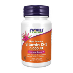 NOW Vitamin D-3 125 mcg (5000 IU)