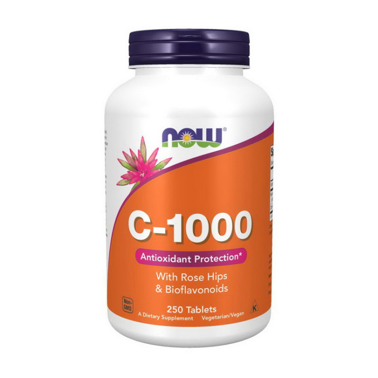 NOW C-1000 with rose hips & bioflavonoids