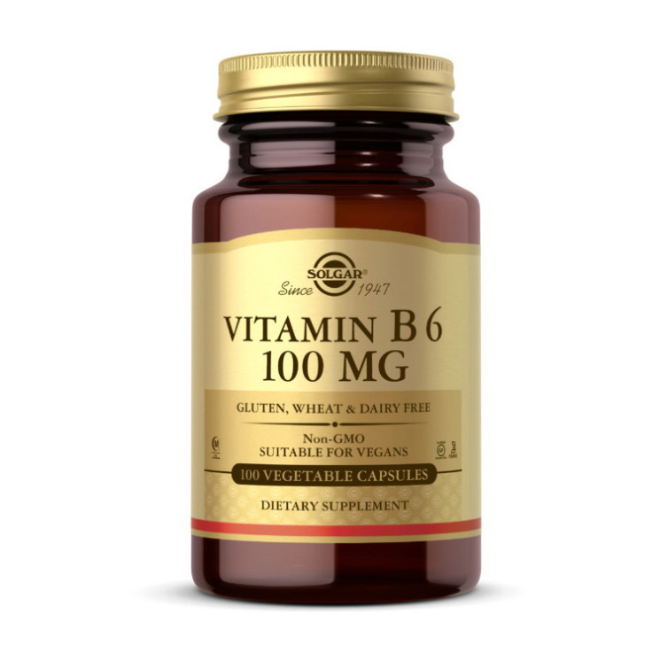 Solgar Vitamin B6 100 mg