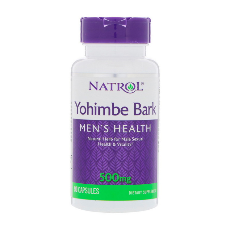 Natrol Yohimbe Bark 500mg