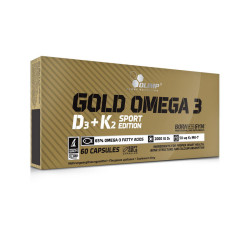 OLIMP Gold Omega 3 D3+K2 sport edition